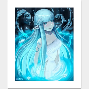 water elf Posters and Art